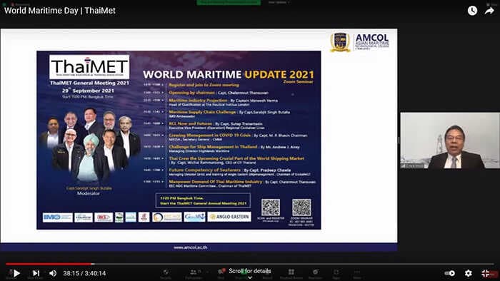 GlobalMET participates in ThaiMET webinar
