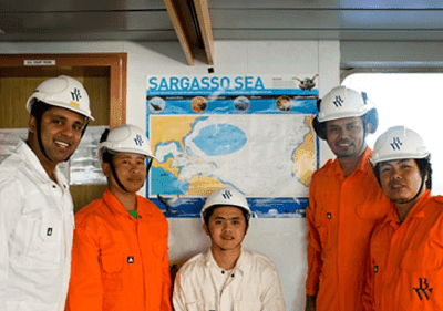 The Sargasso Sea poster.